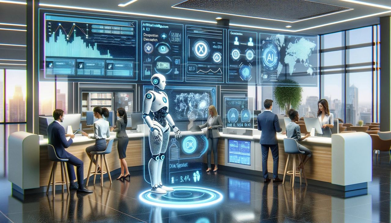 Bank with AI support 
